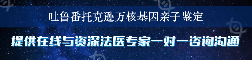 吐鲁番托克逊万核基因亲子鉴定